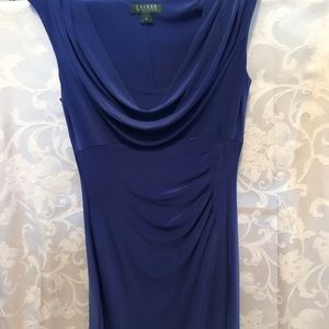 Ralph Lauren indigo blue dress